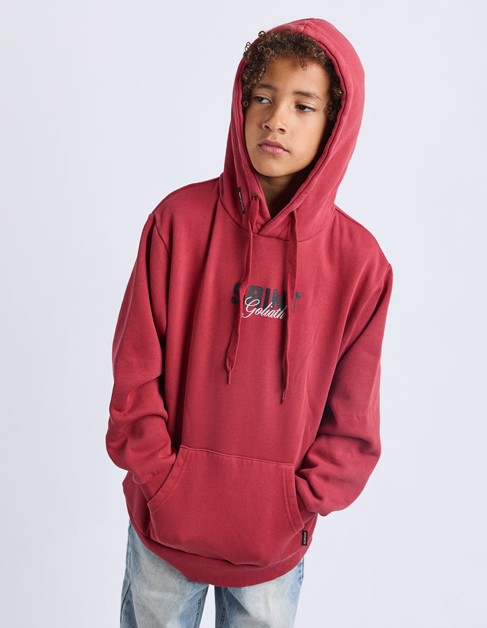 St Goliath - Upside Hoodie - Red