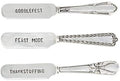 Thanksgiving Utensil Set – Thanksgiving accessories gift set with seasonal charm, perfect for Fall gifting.