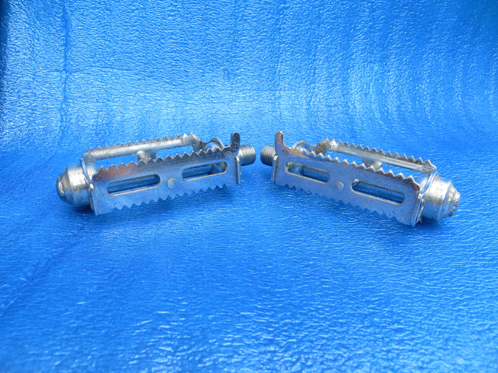 Vintage KKT Kyokuto Square Steel Pedals NJS (26081408)